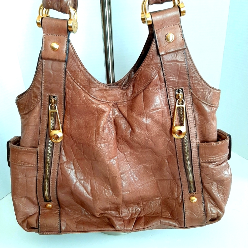 Vintage Authentic Makowsky Genuine Leather Bag